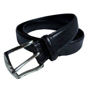 Polo Ralph Lauren Leather Belt • Solid Brass Hardware • Black • Size 36/00